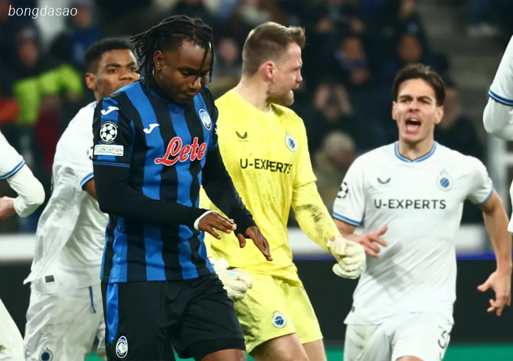 Kết quả lượt về play-off Champions League: Atalanta vs Club Brugge