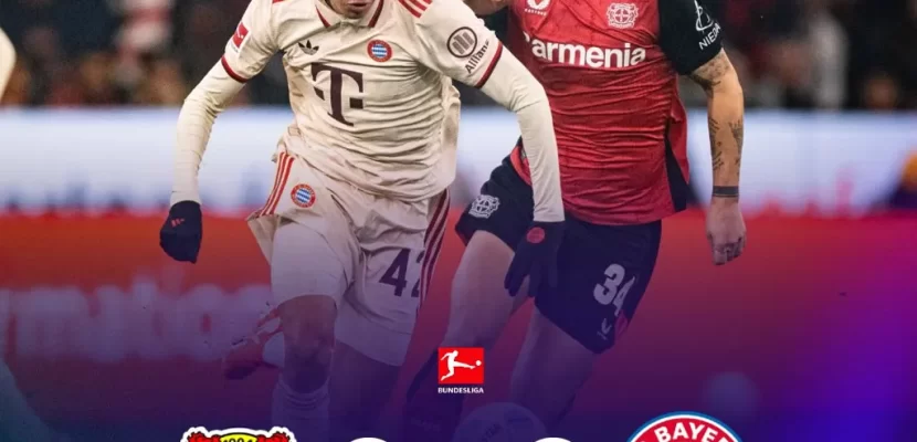 Kết quả vòng 22 Bundesliga: Levekusen chia điểm của Bayern