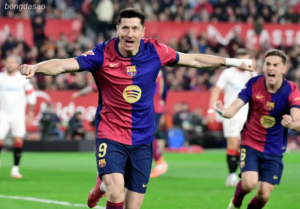 Kết quả vòng 23 La Liga: Sevilla vs Barcelona