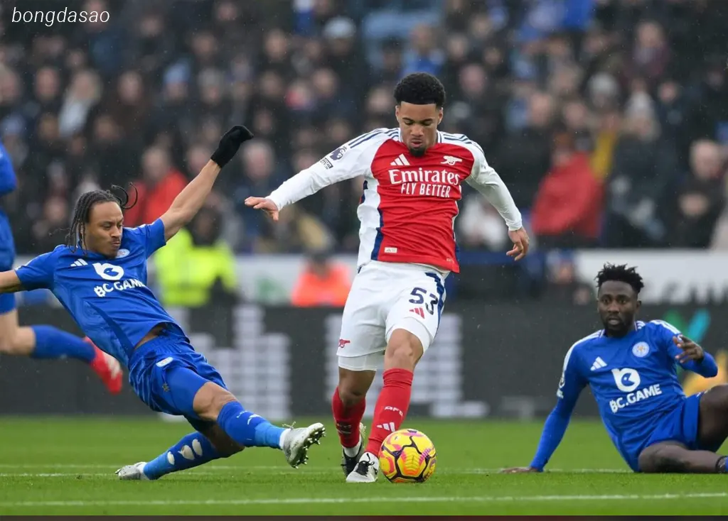 Kết quả vòng 25 Premier League: Leicester City vs Arsenal