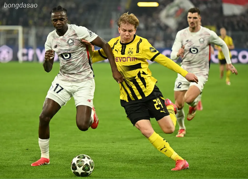 Kết quả bóng đá ngày 05/03: Dortmund vs Lille