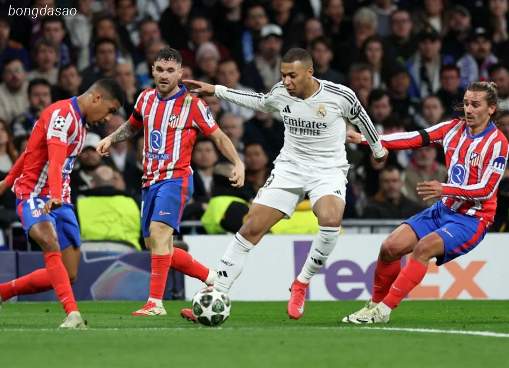 Kết quả bóng đá ngày 05/03: Real Madrid vs Atletico Madrid