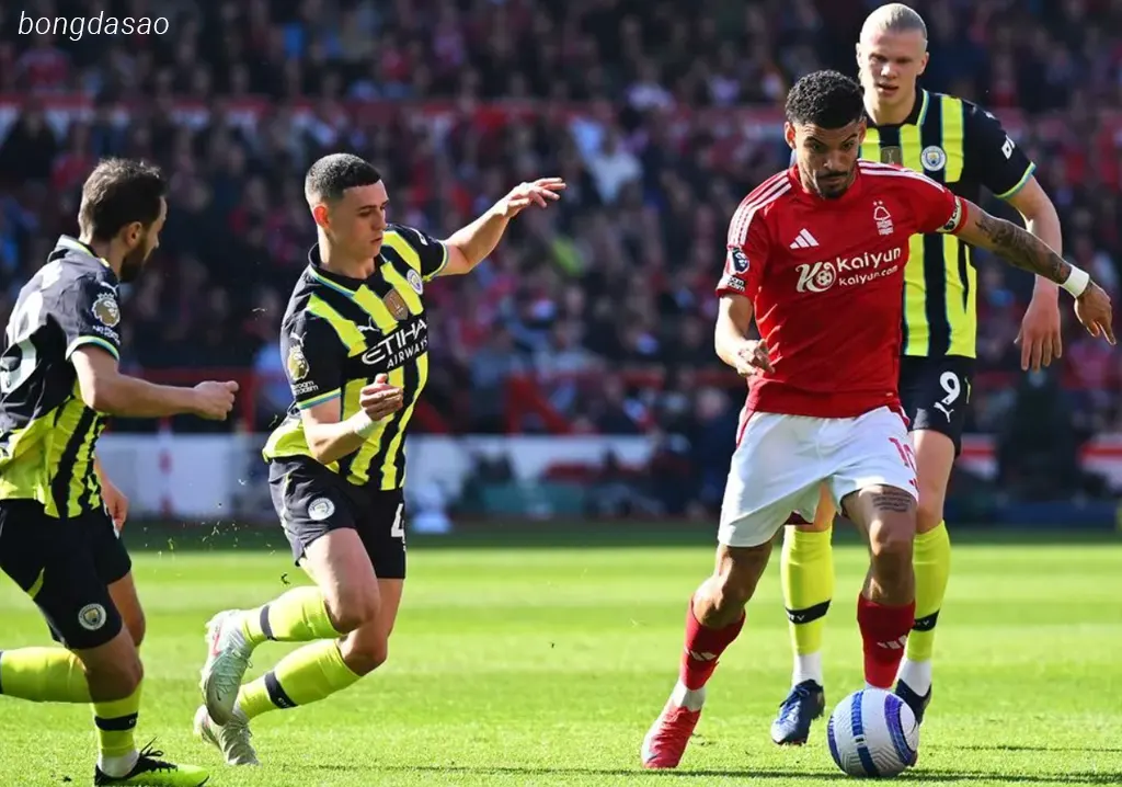 Kết quả bóng đá ngày 08/03: Nottingham Forest vs Man City