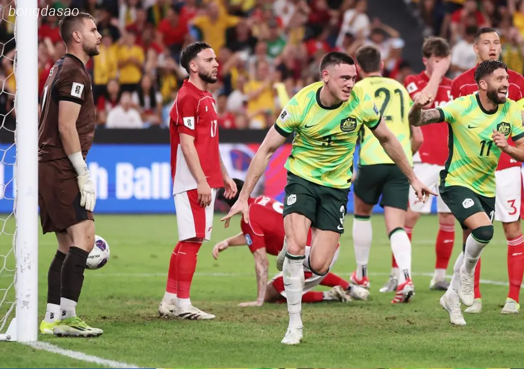 Kết quả bóng đá ngày 20/03: Úc vs Indonesia