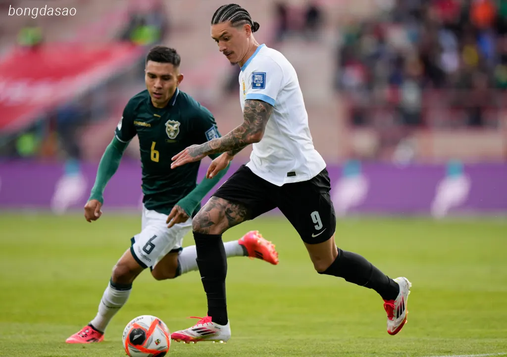 Kết quả bóng đá ngày 26/03: Bolivia vs Uruguay