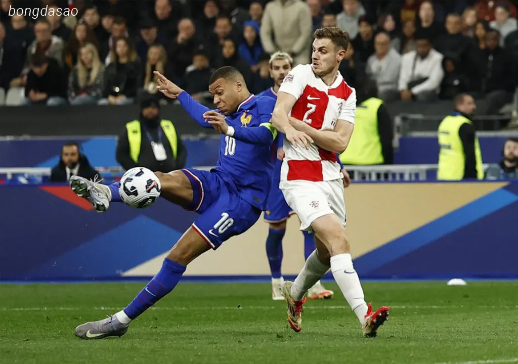 Kết quả tứ kết Nations League 2024/25: Pháp vs Croatia