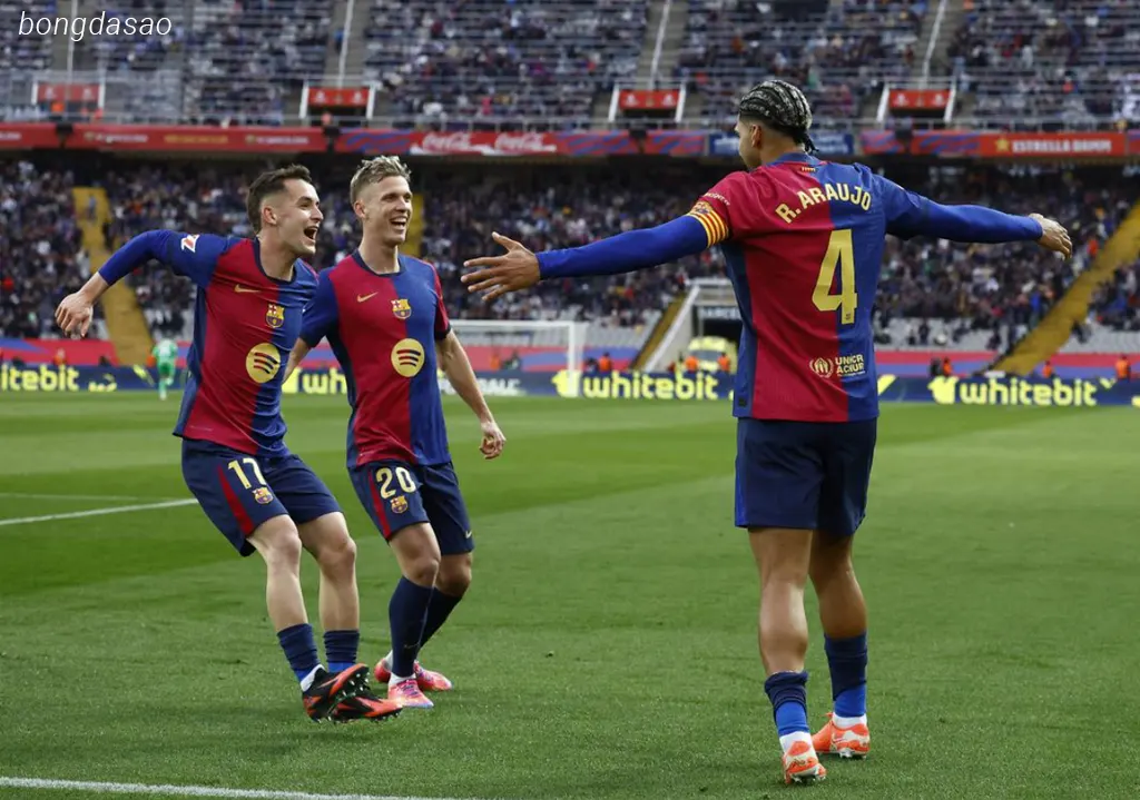 Kết quả vòng 26 La Liga: Barcelona xây chắc ngôi đầu