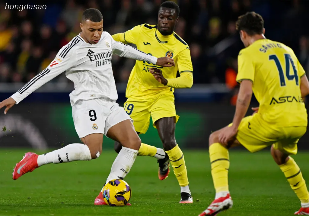 Kết quả vòng 28 La Liga: Villarreal vs Real Madrid