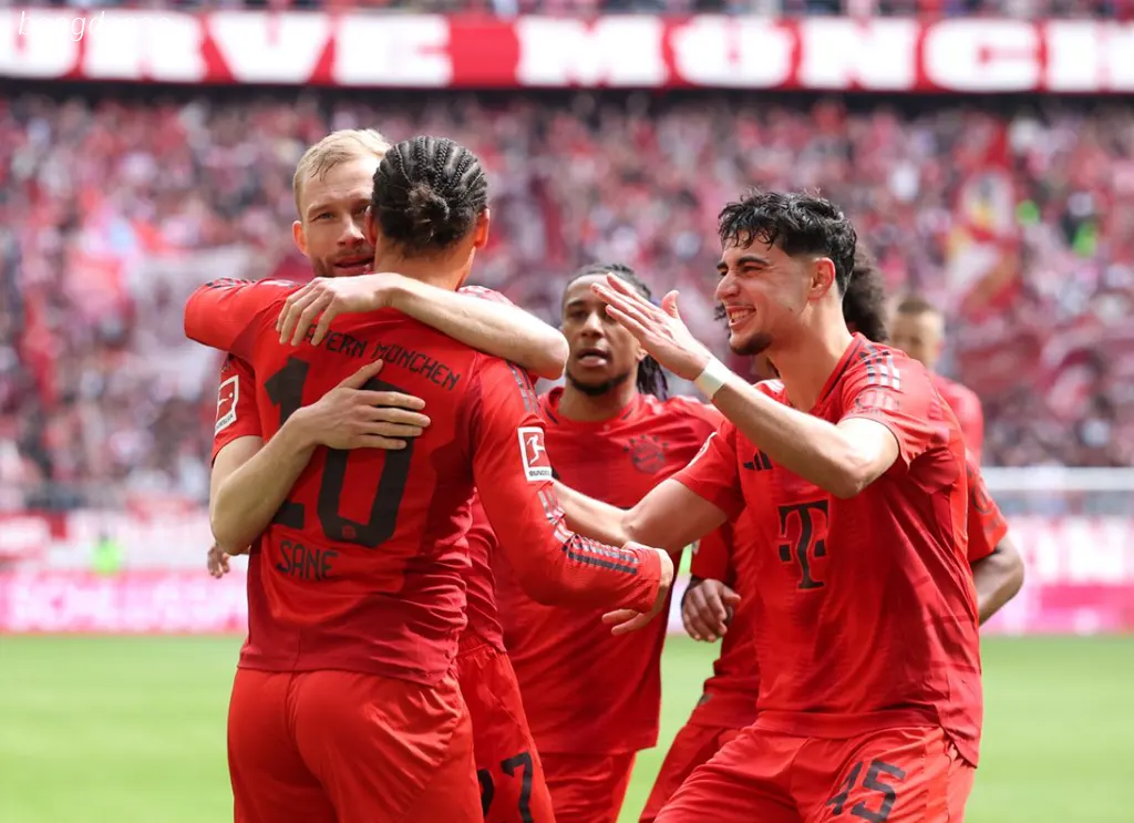 Kết quả vòng 31 Bundesliga: FC Bayern Munich vs Mainz