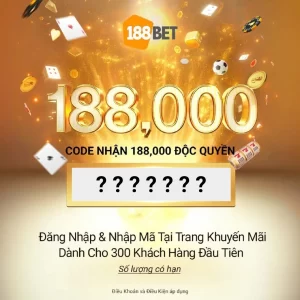 Code độc quyền nhận 188k Code nhận 188.000 Độc Quyền