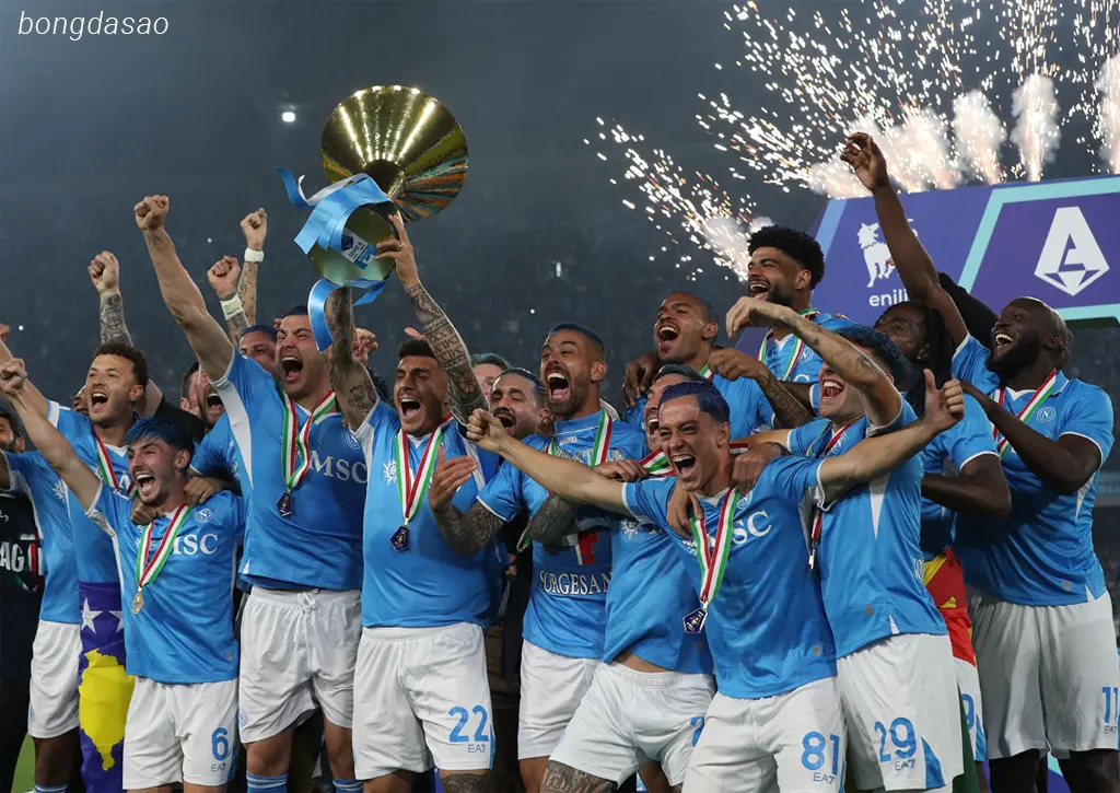 Kết quả bóng đá ngày 24/05: Napoli vô địch Serie A 2024/25