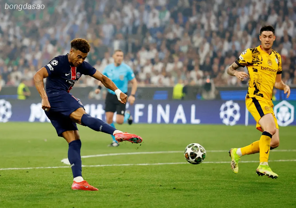 Kết quả bóng đá ngày 01/06: PSG vs Inter Milan