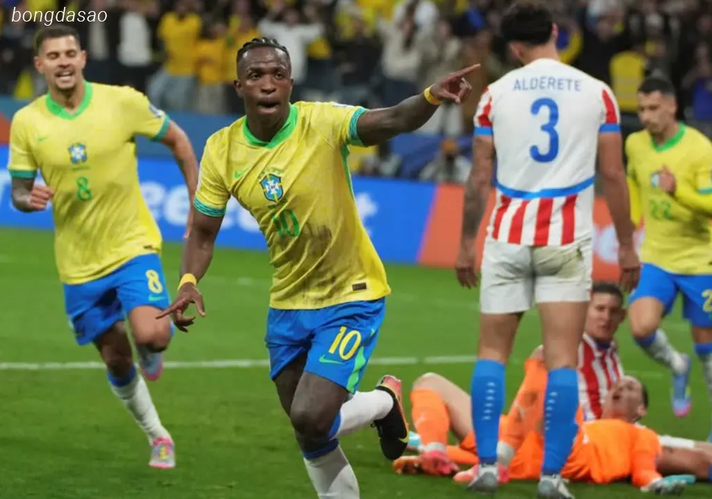 Kết quả bóng đá ngày 11/06: Brazil giải mã hiện tại Paraguay