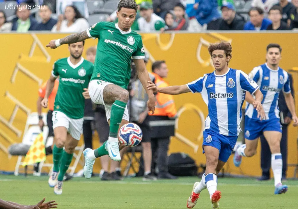 Kết quả bóng đá ngày 16/06: Palmeiras vs Porto