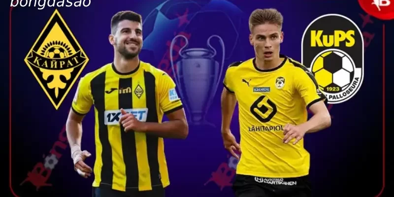 Soi kèo Kairat vs KuPS, 22h00 ngày 29/07, VL Champions League,
