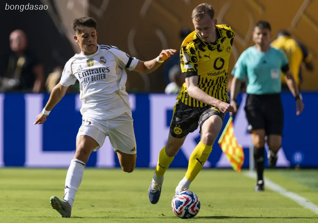 Kết quả bóng đá ngày 06/07: Real Madrid vs Dortmund
