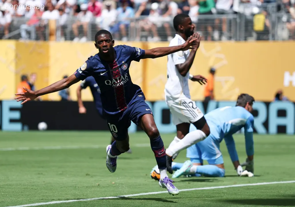 Kết quả bóng đá ngày 10/07: PSG nghiền nát Real Madrid