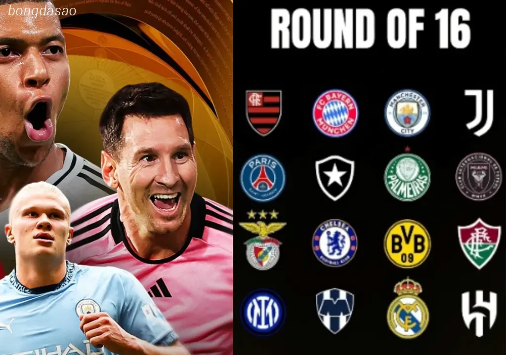 Tổng hợp kết quả vòng 1/8 FIFA Club World Cup 2025