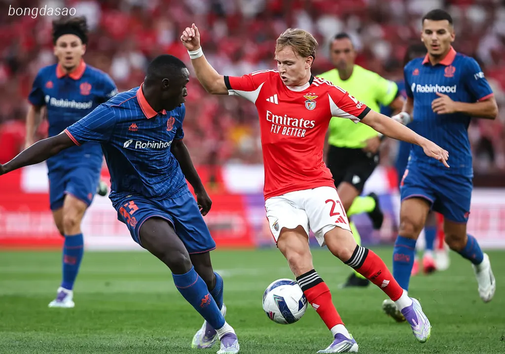 Kết quả bóng đá ngày 13/08: Benfica vs Nice