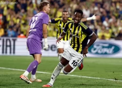 Kết quả bóng đá ngày 13/08: Fenerbahce ngược dòng ấn tượng