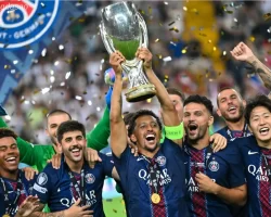Kết quả bóng đá ngày 14/08: PSG vô địch Siêu Cúp châu Âu