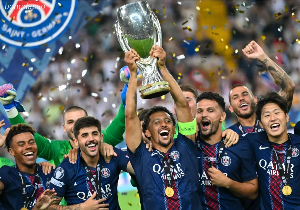 Kết quả bóng đá ngày 14/08: PSG vô địch Siêu Cúp châu Âu