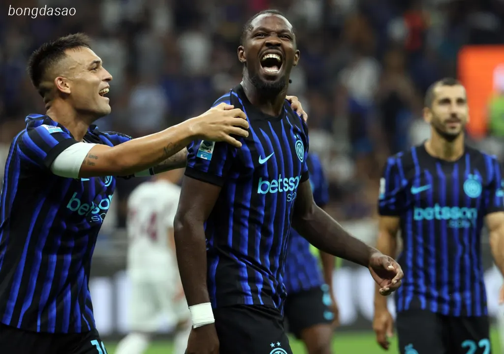 Kết quả bóng đá ngày 26/08: Inter Milan vs Torino