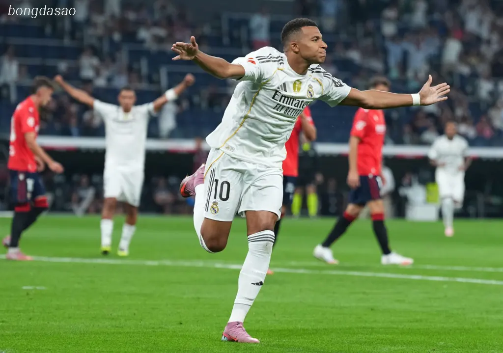 Kết quả vòng 1 La Liga: Real Madrid nhọc nhằn hạ Osasuna
