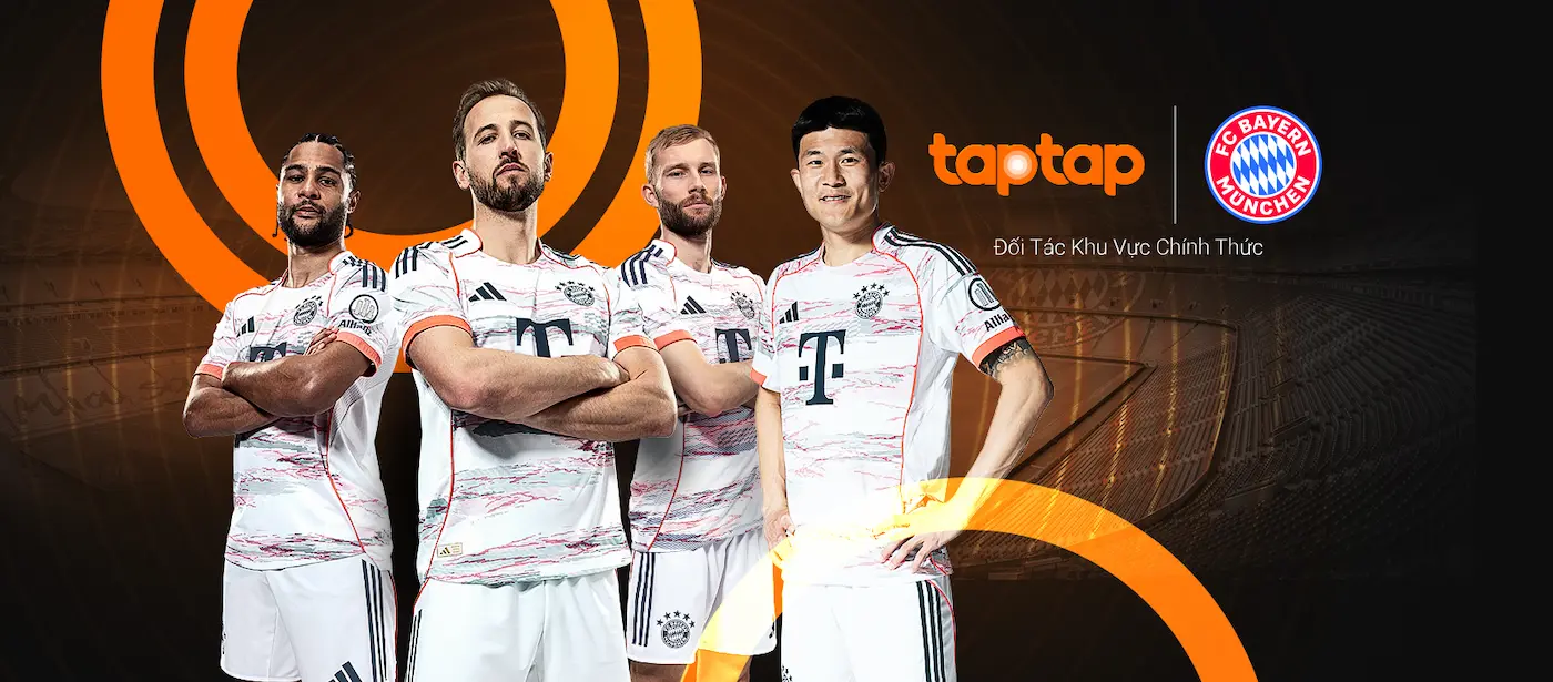 Taptap– Đối Tác Khu Vực Chính Thức Của CLB Bayern Munich Taptap– Đối Tác Khu Vực Chính Thức Của CLB Bayern Munich