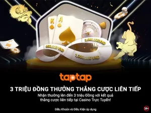 3 triệu đồng thắng livecasino mỗi ngày