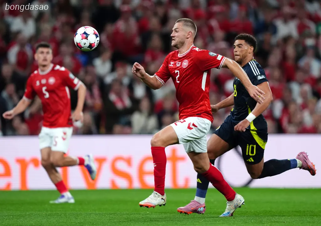 Kết quả bóng đá ngày 06/09: Đan Mạch vs Scotland