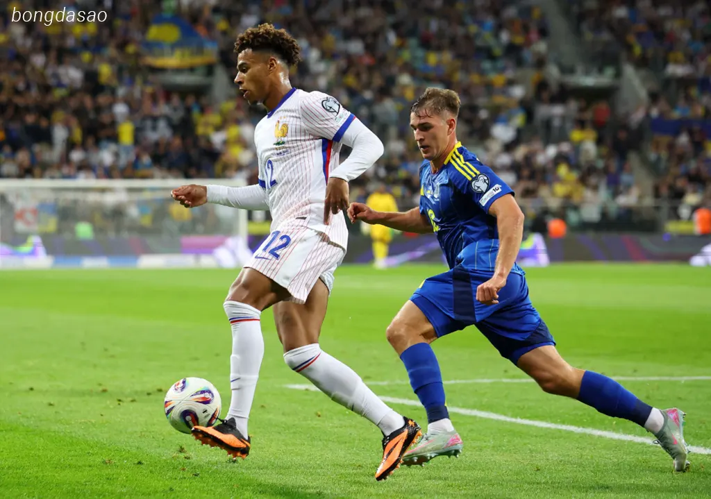 Kết quả bóng đá ngày 06/09: Ukraina vs Pháp