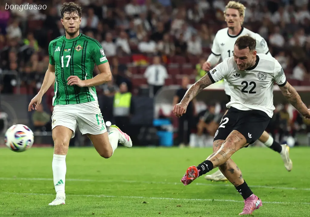 Kết quả bóng đá ngày 08/09: Đức vs Bắc Ireland