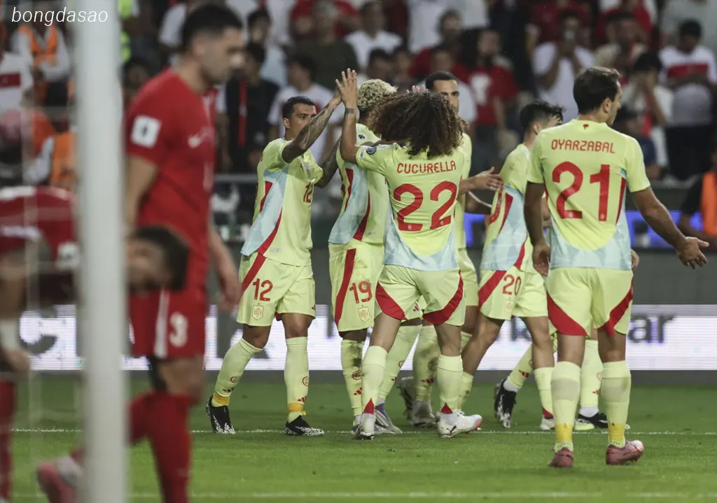 Kết quả bóng đá ngày 08/09: Thổ Nhĩ Kỳ vs Tây Ban Nha