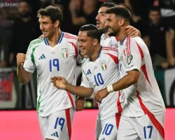 Kết quả bóng đá ngày 09/09: Ý nhọc nhằn giành 3 điểm