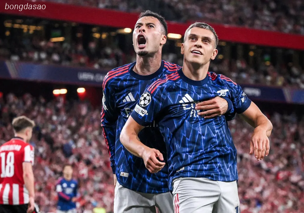 Kết quả bóng đá ngày 16/09: Arsenal đánh sập San Mames