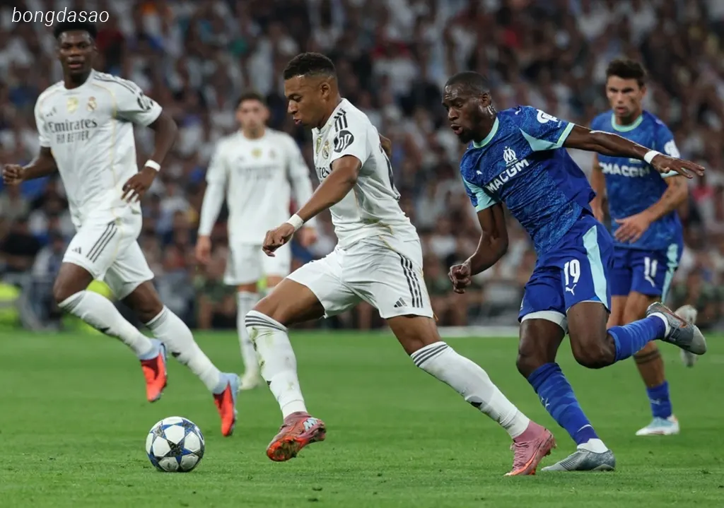Kết quả bóng đá ngày 17/09: Real Madrid thắng nhọc Marseille