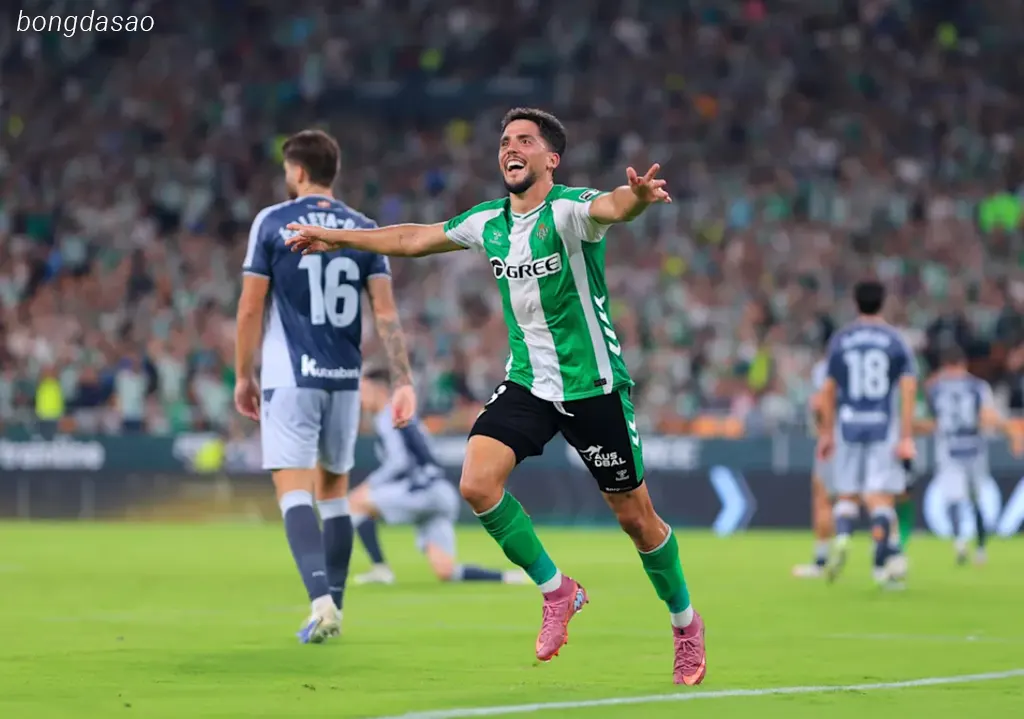 Kết quả bóng đá ngày 20/09: Real Betis nghiền nát Real Sociedad