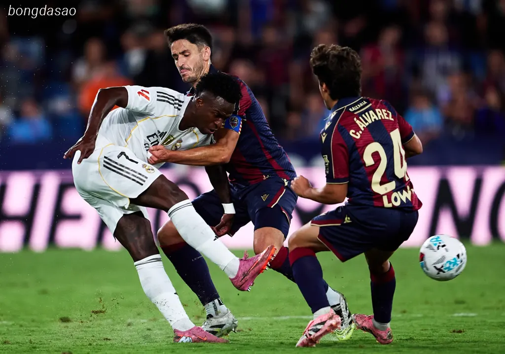 Kết quả bóng đá ngày 24/09: Levante vs Real Madrid