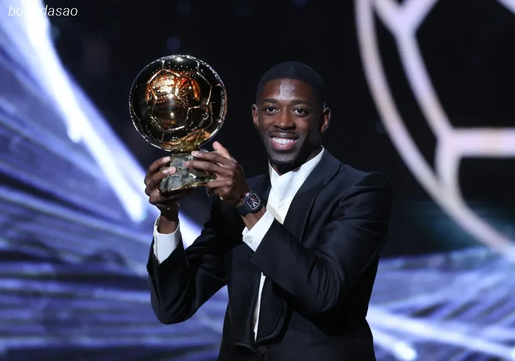 Kết quả Quả Bóng Vàng 2025: Lần đầu cho Dembele