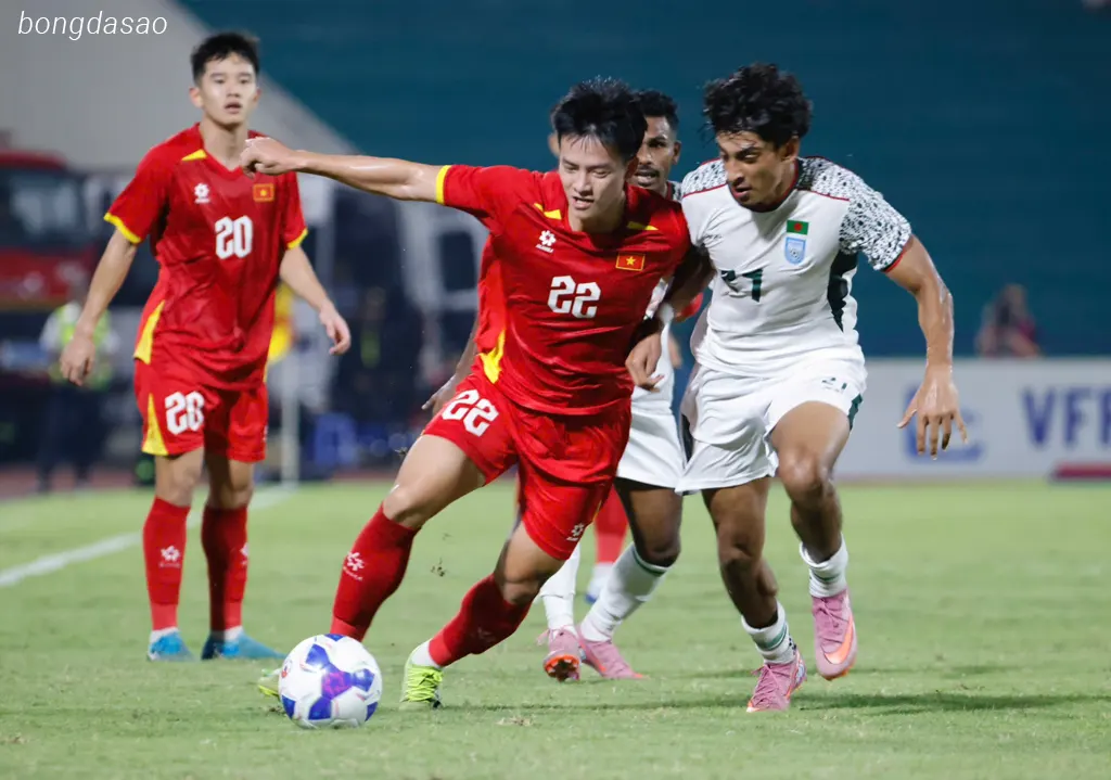 Kết quả vòng loại U23 Châu Á: U23 Việt Nam vs U23 Bangladesh