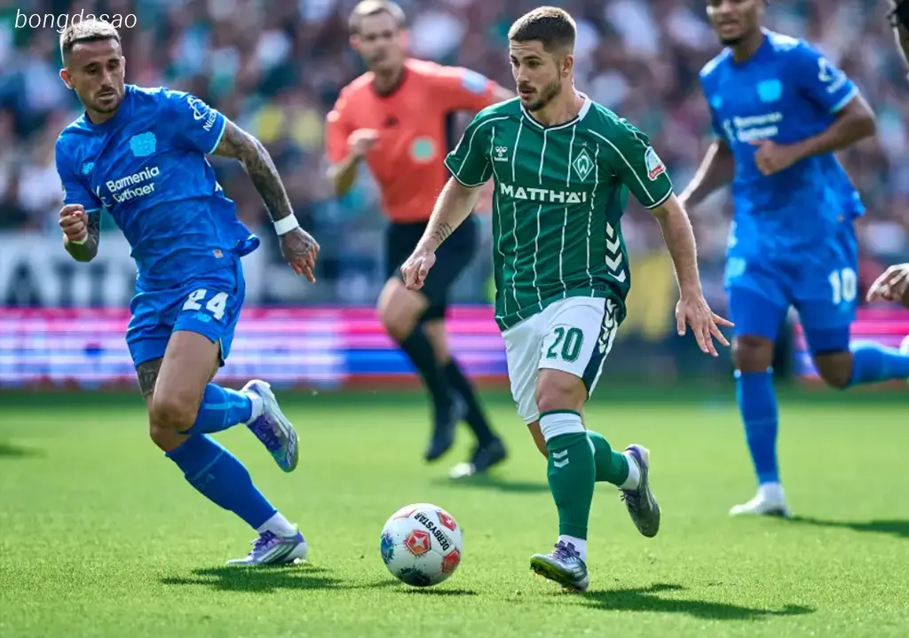 Kết quả Vòng 2 Bundesliga ngày 31/08: Werder Bremen vs Leverkusen