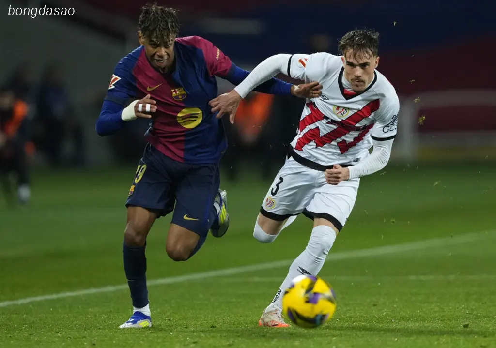 Kết quả Vòng 3 La Liga ngày 01/09: Vallecano vs Barcelona
