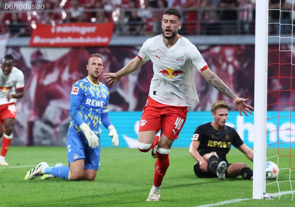 Kết quả vòng 4 Bundesliga ngày 21/09: RB Leipzig vs Koln