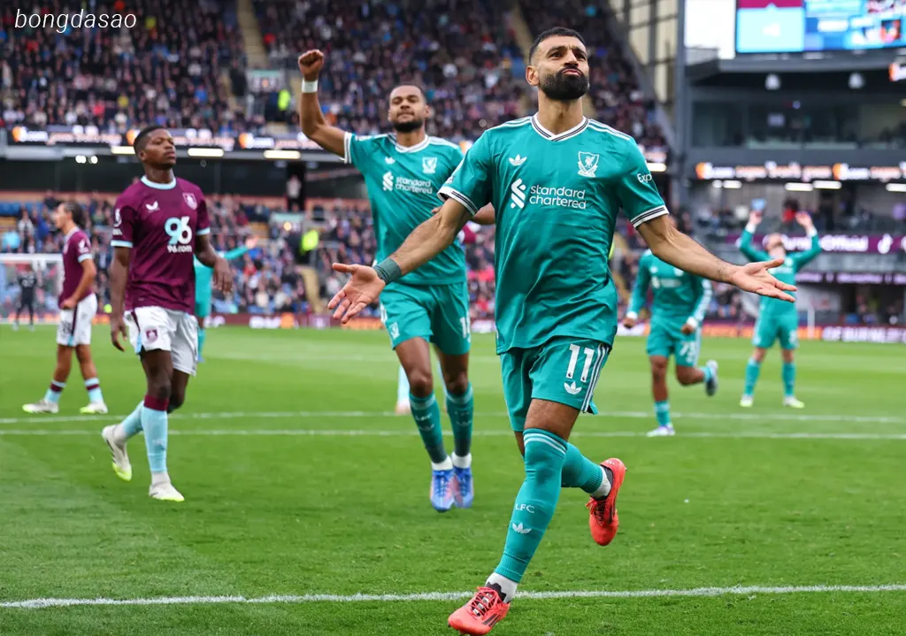 Kết quả bóng đá ngày 14/09: Burnley vs Liverpool