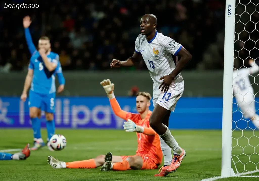 Kết quả bóng đá ngày 14/10: Iceland vs Pháp