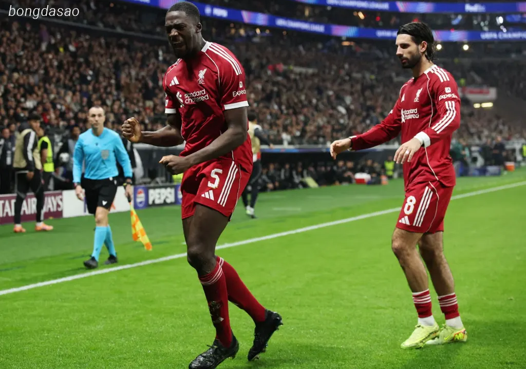 Kết quả bóng đá ngày 23/10: Frankfurt vs LFC Liverpool Kết quả bóng đá ngày 23/10: Frankfurt vs LFC Liverpool