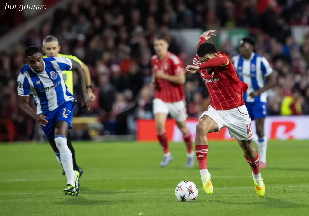 Kết quả bóng đá ngày 24/10: Nottingham Forest vs Porto Kết quả bóng đá ngày 24/10: Nottingham Forest vs Porto