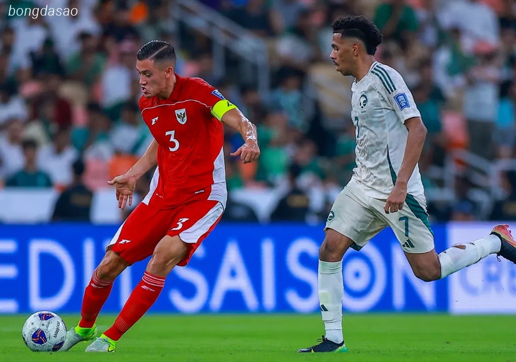 Kết quả vòng loại World Cup 2026 châu Á: Indonesia vs Ả Rập Saudi