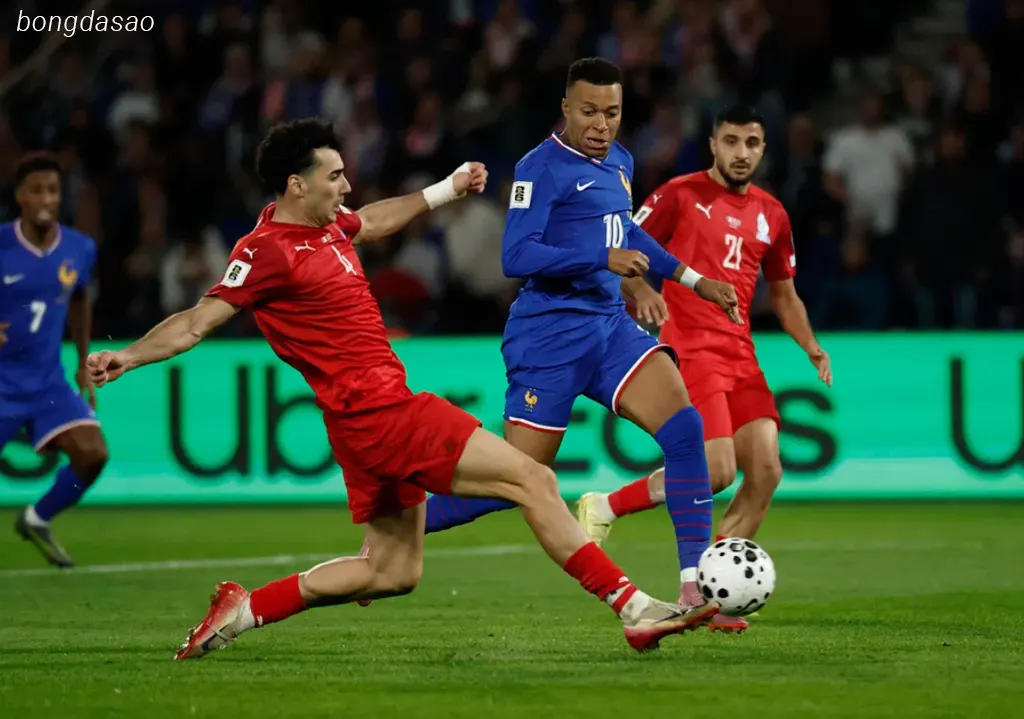 Kết quả vòng loại World Cup khu vực châu Âu: Pháp vs Azerbaijan